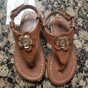 Michael Kors Alta-T Cognac sandals size 7